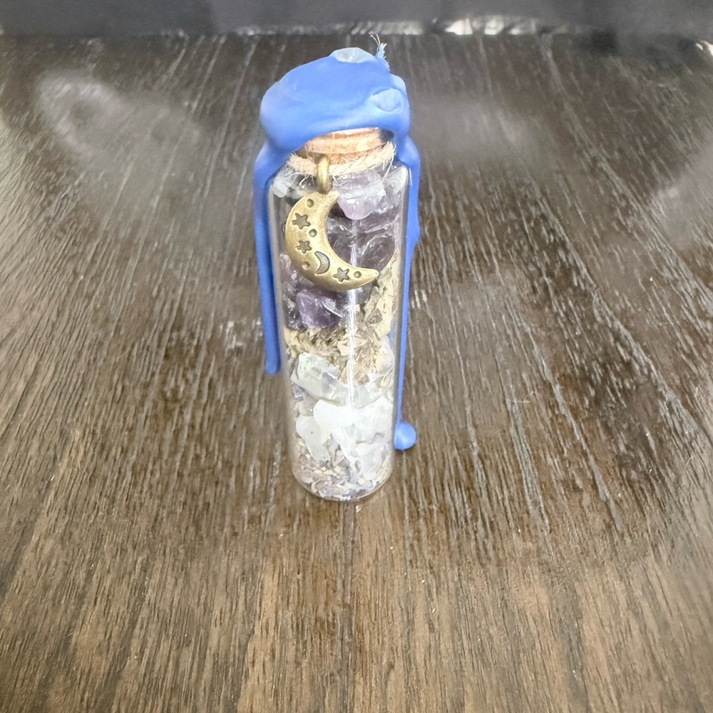 Peaceful sleep spell jar